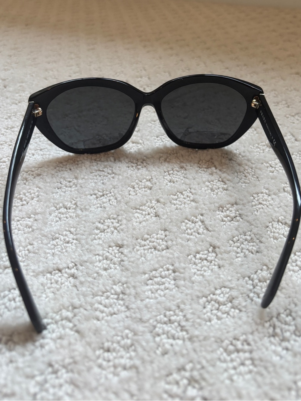 Prada Black Cat-Eye Sunglasses - Picture 4 of 4